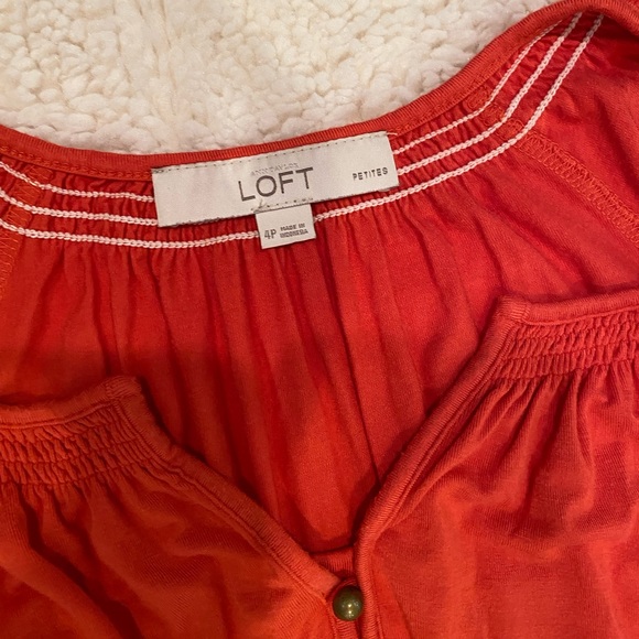 LOFT knit dress with belt - Picture 4 of 4